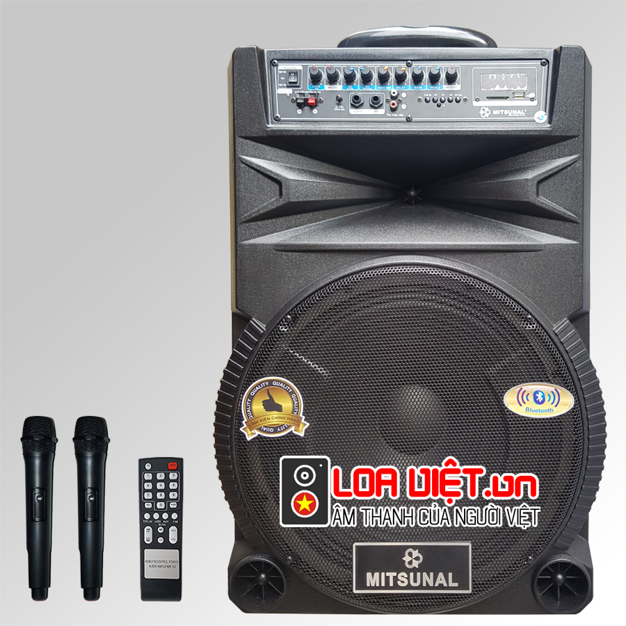 Loa kéo di động Mitsunal T1505-Bass 40- Mẫu mới